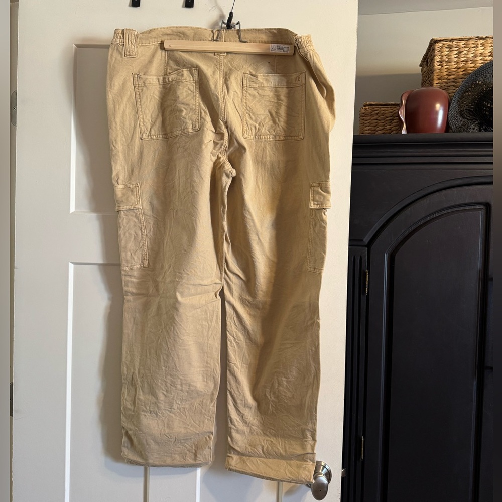American Eagle stretch straight leg cargo pants - Picture 3 of 4